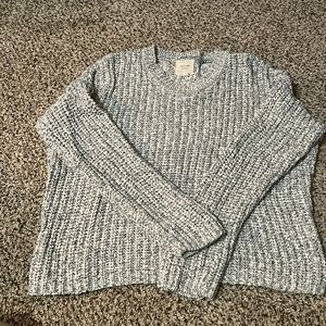 Francesca’s Harper Cropped Sweater - Size Large